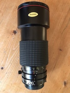 Nikon F Mount Tokina AT-X 80-200mm F2.8 Slight Optic Marks