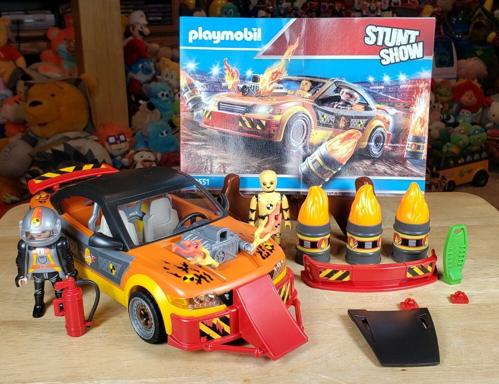 PLAYMOBIL STUNT SHOW 70551 CRASH DUMMY CAR SET <em>READ</em> | eBay