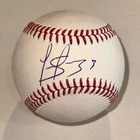 LUIS ARRAEZ (San Diego PADRES) Signed Official MLB Baseball Beckett (BAS)