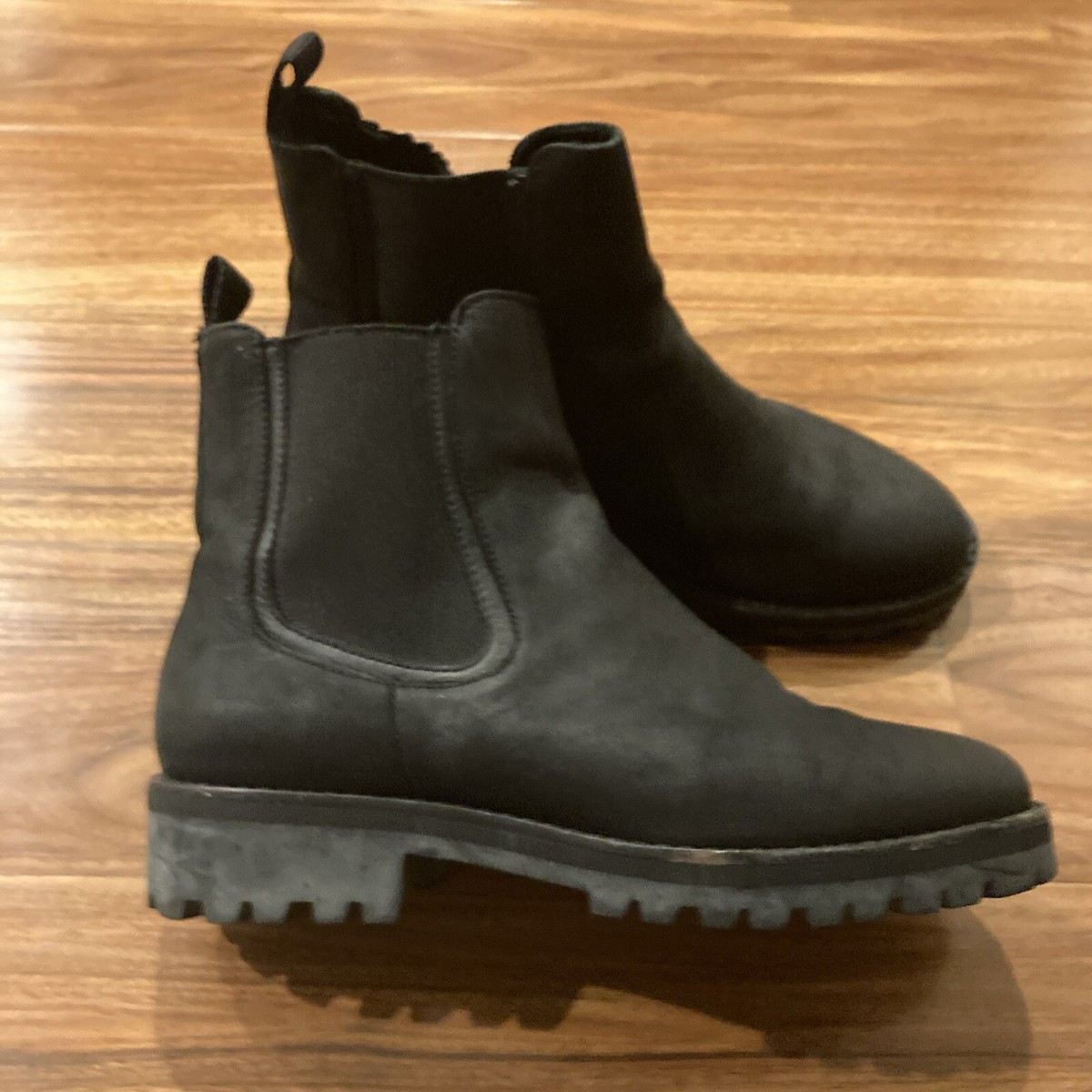 Thursday Boot Black Cavalier Boot Women's Chelsea Style UK