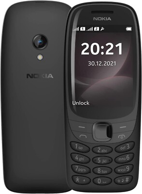Nokia 6310 (2021) TA-1400 Dual-SIM-Handy Schwarz B-Ware Sauber