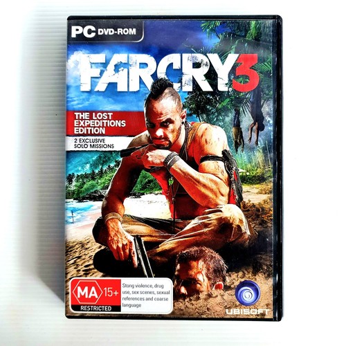 Far Cry 3 PC DVD-ROM Game + Manual Included, War, Survival, Strategy By Ubisoft