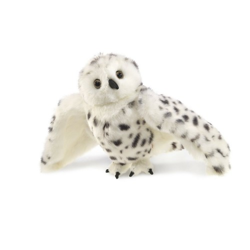 Folkmanis Snowy Owl Hand Puppet 