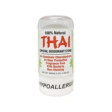 Thai Deodorant Stone Thai Crystal Deodorant Stick 4.25 oz Stick(S)