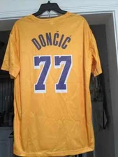 Los Angeles Lakers Luka Doncic Yellow Player Unisex Adults T-Shirt All Size