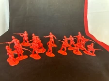 CONTE  ZULU BRITISH 24TH Foot SET #1 STANLEY BAKER OUR VERY FIRST SET OF 16 FIGS