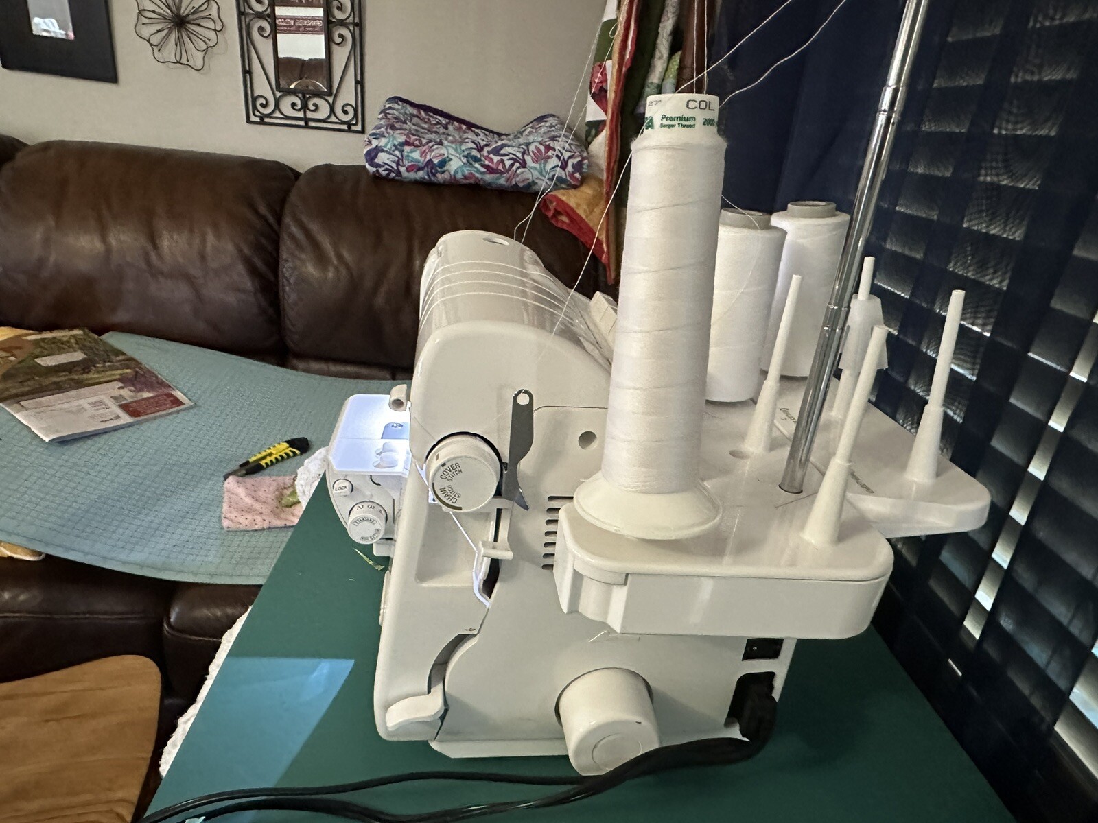 Baby Lock Evolution Serger BLE8W2 VERY LIGHTLY USED eBay