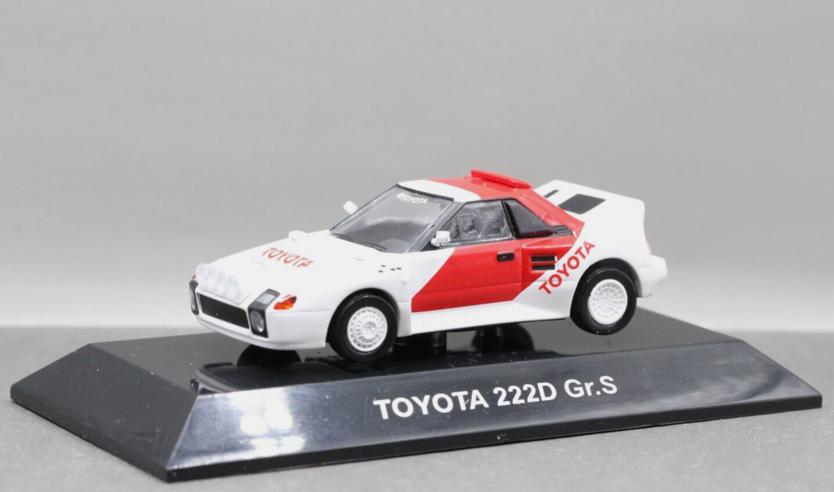 CM's 1/64 Rally Cars Collection Toyota WRC Group S 222D MR2 CM's 1/64 Rally Cars Collection Toyota WRC Group S 222D MR2