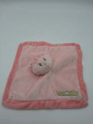 Luva bella Security Blanket Pink Lamb Mini Plush Baby Doll Lovey Replacement