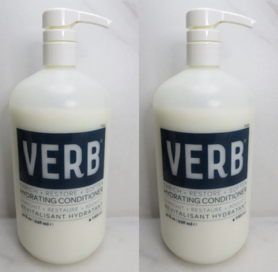 VERB ENRICH RESTORE SOFTEN HYDRATING CONDITIONER 32 OZ LOT OF 2