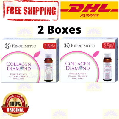 2 X Kinohimitsu Kollagen Diamant Damen 5300mg 16'S X 50ml