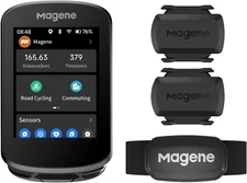 Bundle: C506 GPS Bike Computer, 2 Speed/Cadence Sensor and H303 Heart Rate Monit