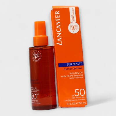 Lancaster Sun Beauty Fast Tan Optimizer w/ SPF 50 High Protection (Bb:12/01/26)