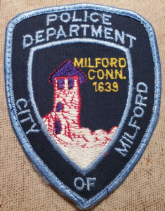 CT City of Milford Connecticut Police Patch