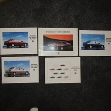 PEUGEOT 306 Sedan Saloon ST STdt SR SRdt SL SLdt Petrol Diesel UK Brochure 1994