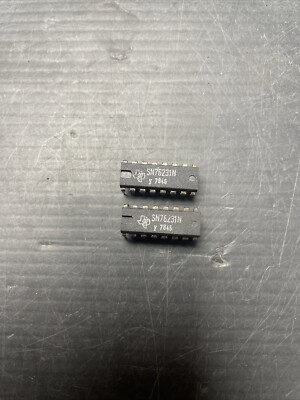 2 Stück Texas Instruments ICs SN76231N DIP16 Y7846 NOS Unbenutzt (KL12-24-1)
