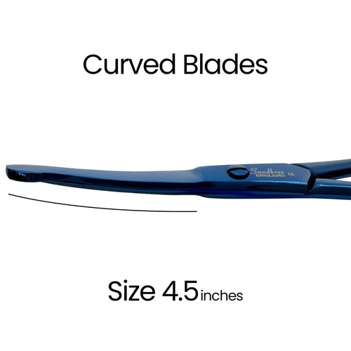 Round Tip Curved Scissors for Safe Hair Cutting from Ears, Nose, & Facial Hair - Picture 6 of 10