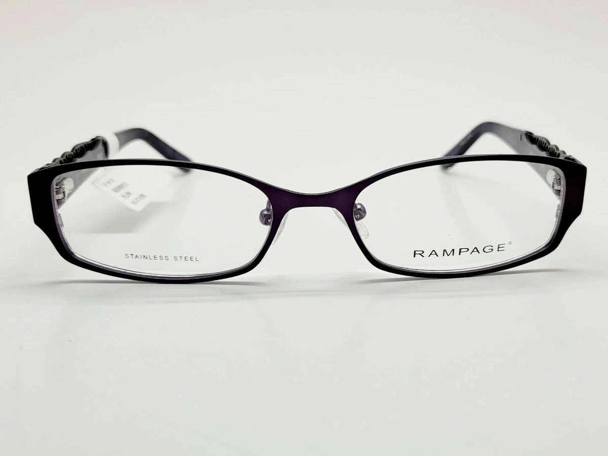 NWT WOMEN\'S RAMPAGE EYEGLASS FRAMES 136 BLACK Rampage Eyeglass Frames for sale | eBay main image 4