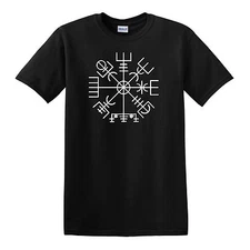 VEGVISIR T-shirt - S to 6XL - Norse Odin Viking Ragnarok Thor Valhalla