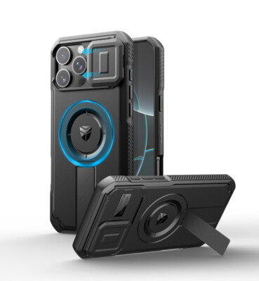 Dexnor Case for iPhone 16/16 Pro Max Rugged Shockproof Magnetic & Camera Cover
