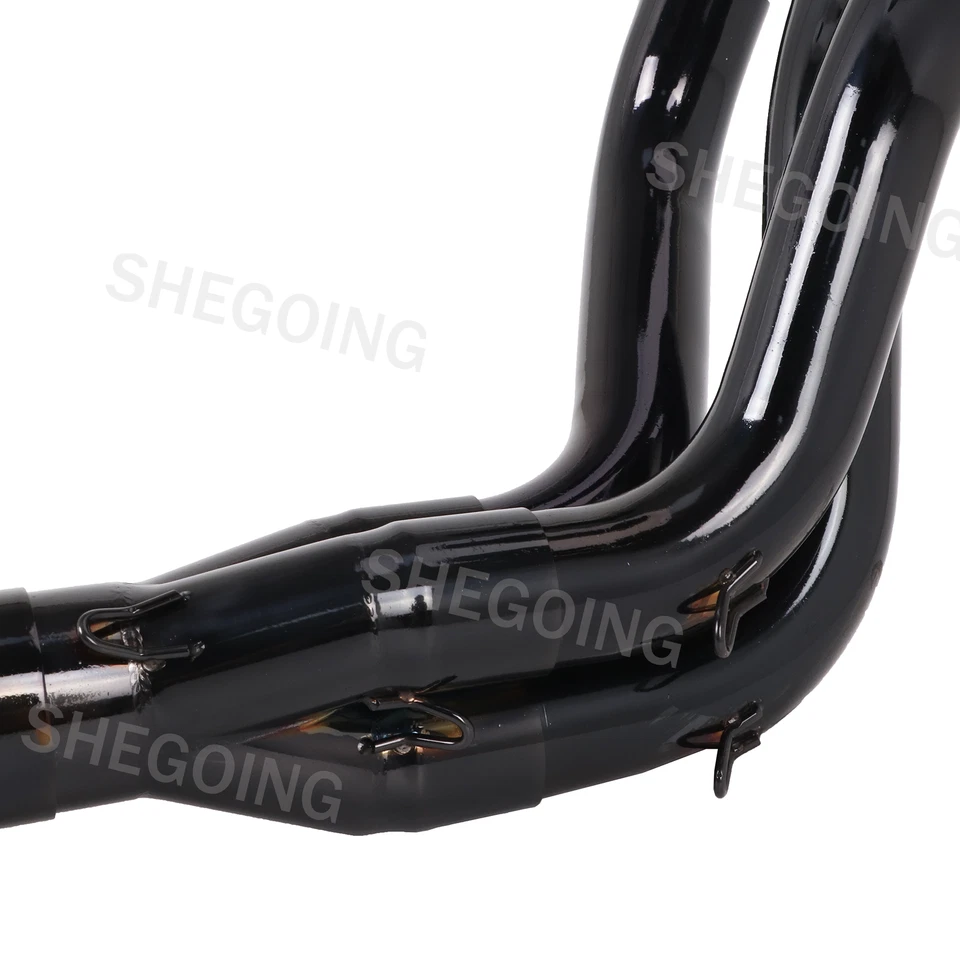 Tubo de escape de enlace delantero para motocicleta Yamaha MT09 FZ09 XSR900 FJ09 2014-2020 Foto 4 de 4