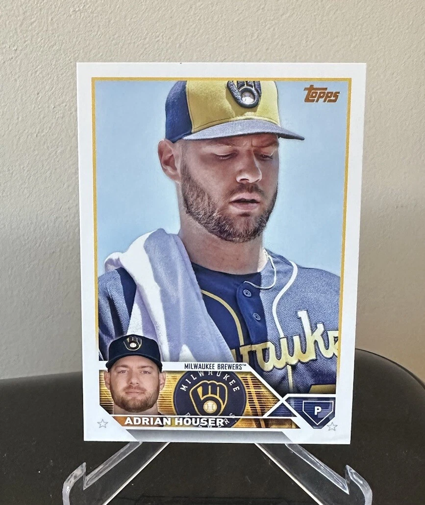 2023 Topps Series 1 Golden Mirror Adrian Houser SSP #323