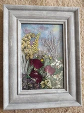 картина из шерсти