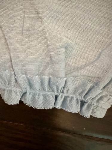 NUEVO Pantalón de Playa Tory Burch Calado - Azul Claro Cielo - Talla S - Precio de venta sugerido por el fabricante: $198 - Imagen 5 de 5