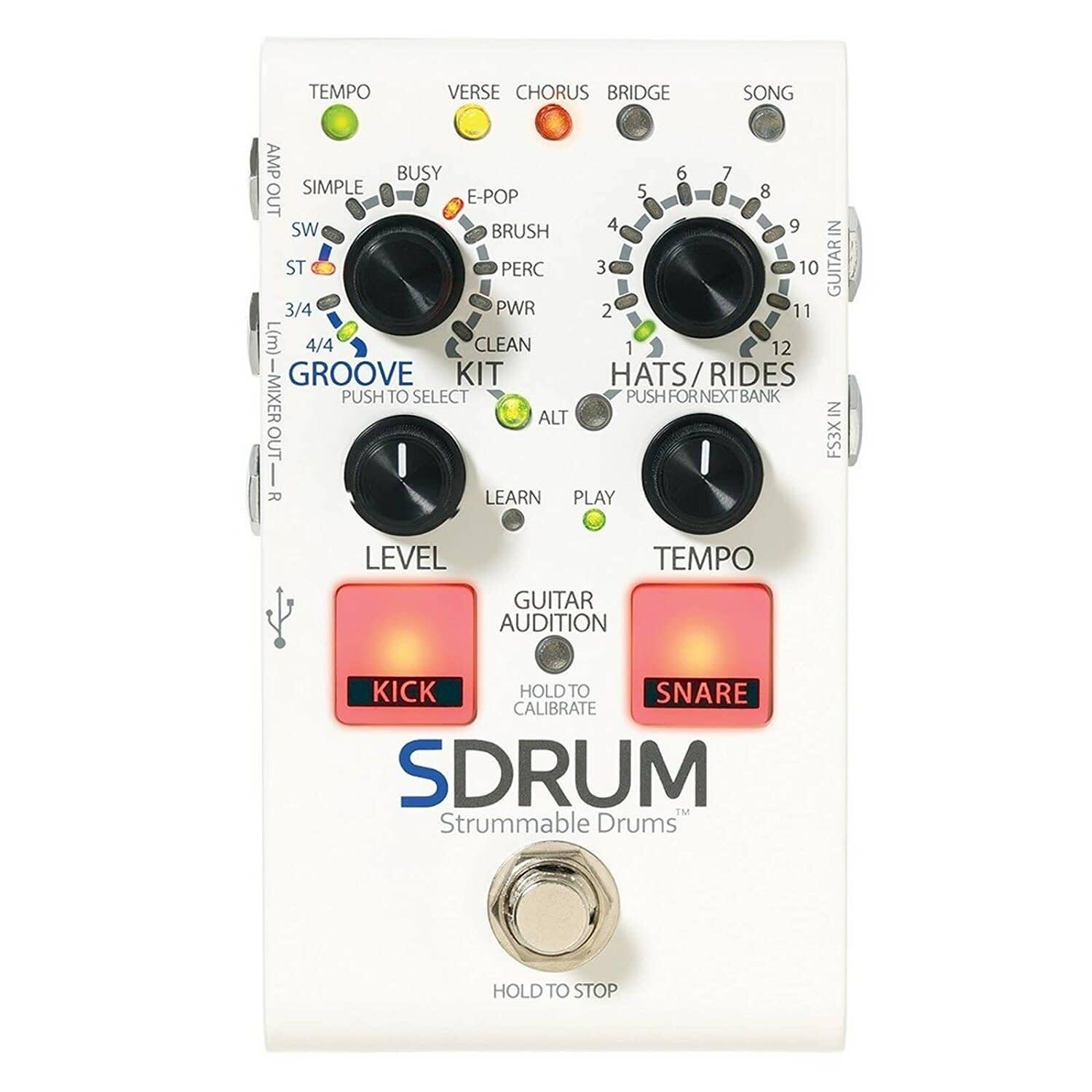 Педаль эффектов драм-машины Digitech SDRUM