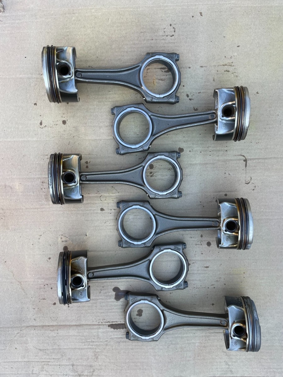 PORSCHE AUDI 3.0 TFSI CWG CWGD Piston set con rod 06M099 | eBay