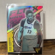 2020-21 Panini Flux - Flux Appeal Silver Prizm #24 Bam Adebayo