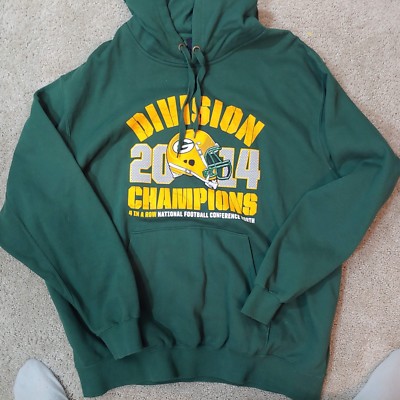 Mens XL xlarge NFL Apparel Green Bay Packers sweatshirt 2014