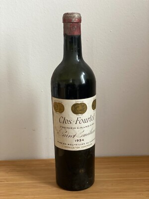 Château Clos Fourtet 1934 (1er grand cru classé B)  St. Emilion AC