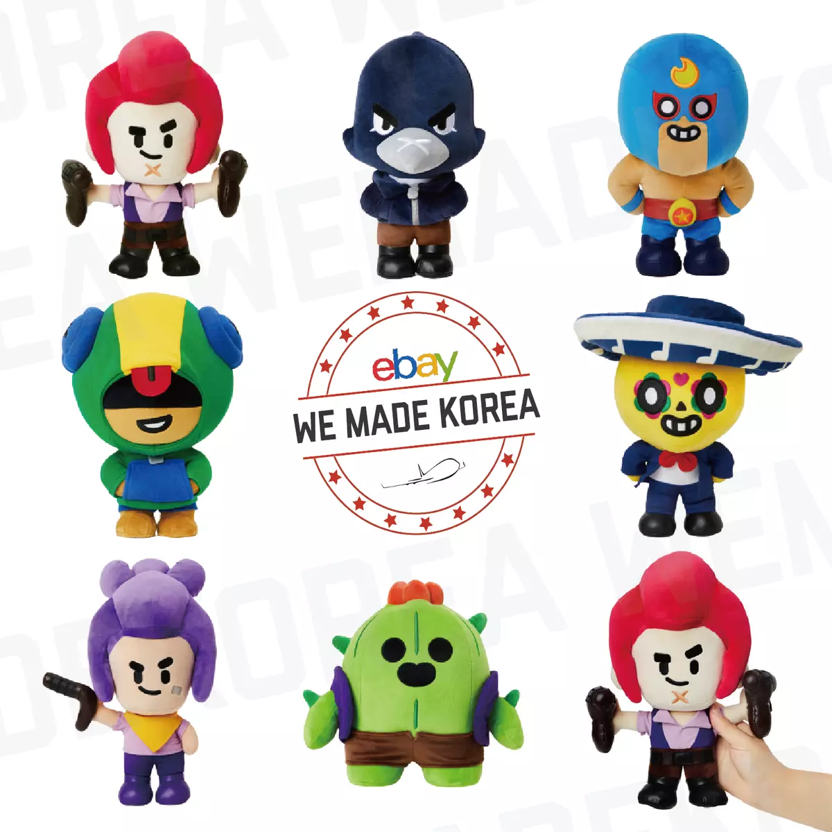 BRAWL STARS POCO STANDING DOLL – LINE FRIENDS COLLECTION STORE