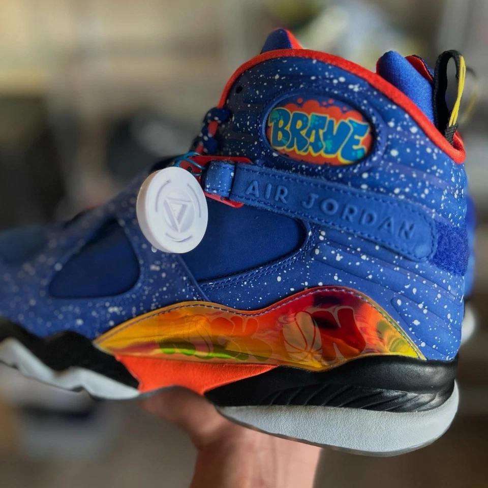 Air Jordan 8 Retro DB Doernbecher Talla 10 Nuevo con Caja Foto 3 de 4