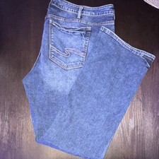 Silver Jeans Co. Women's Slim Bootcut Blue Medium Wash Denim 5-Pocket Jeans
