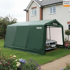 Clarke 3503570 Cig81015 Heavy Duty Instant Garage / Workshop - Green (4.5 X 3...