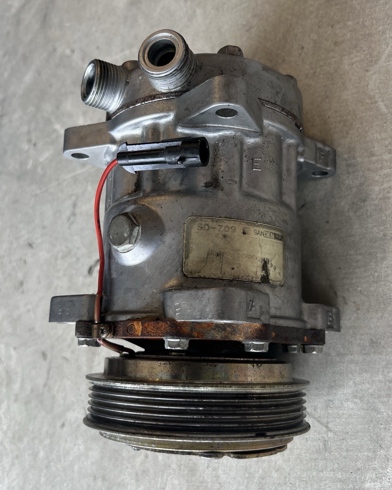 Ferrari AC Compressor 157355 | 348 355 Mondial T Air Conditioning