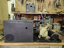 DC VoltairMax 7500c 200psi  12 volt  fully assembled on base w/steel cabinet.