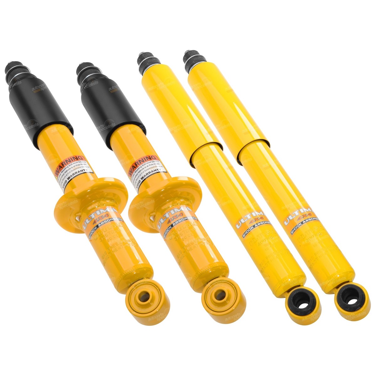 Front + Rear Gas Strut Shock Absorbers for Prado 95 Series