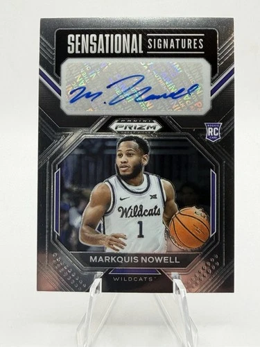2023-24 Panini Prizm Draft Picks - Sensational Signatures Markquis Nowell...