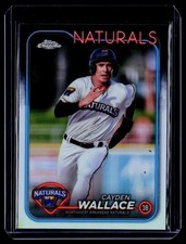 2024 Topps Pro Debut #PDC-24 Cayden Wallace Chrome