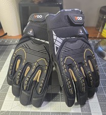 Vgo Heavy Duty Gloves ML9/L,Mechanic Gloves ImpactProtection SL8849 water proof