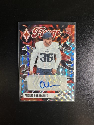 #ad 2025 Panini Phoenix Fuego Auto 99 ANDRES BORREGALES $19.99