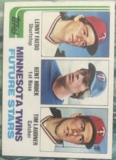 1982 Topps Twins Future Stars (Hrbek RC) #766 