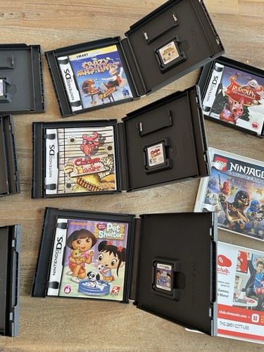 Lot of 9 Authentic Nintendo DS Games Tested and Working + Cases NICE MLP Lego ++ - Picture 3 of 7