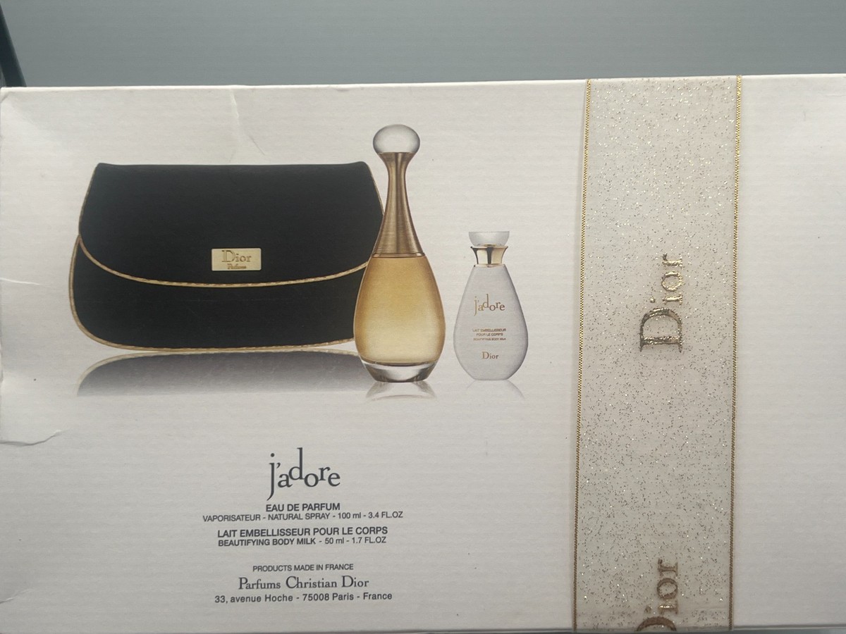 Dior Jadore 100 mL Fragrance 2 Piece Gift Set for Women's Make Up