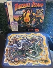Vintage 1986 Milton Bradley Fireball Island Board Game Missing Yellow Adventurer