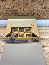 Lot Of 10 Vintage New Old Stock GE Lamps No. 1725 Indicators Bulbs UM