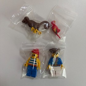 Lego Shipwreck Island 6260 Pirates 100% Complete Set Box 71 Pieces 2 Minifigures